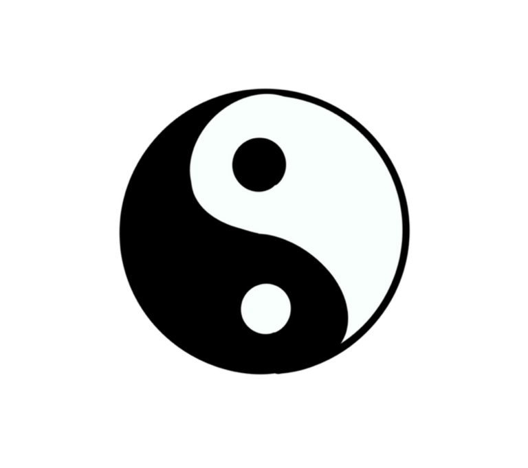 Picture of Yin Yang symbol to represent wholeness